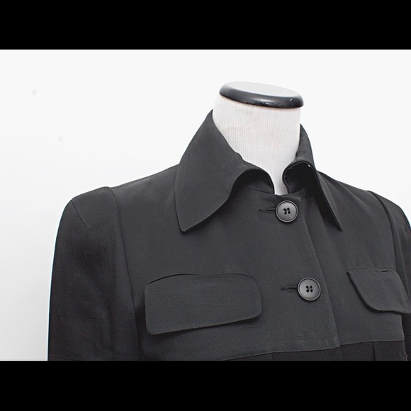 FANTASTIC ERIC BERGERE WOOL BLEND PANTSUIT, - Picture 3 of 8